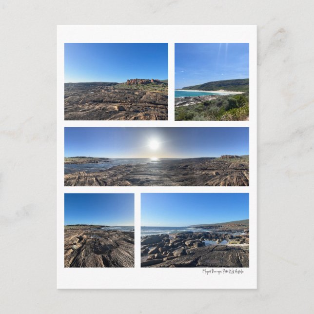 Carte Postale Photographies côtières Margaret River Australie (Devant)