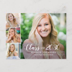 Carte Postale Photographies Graduation Announcement Postcard