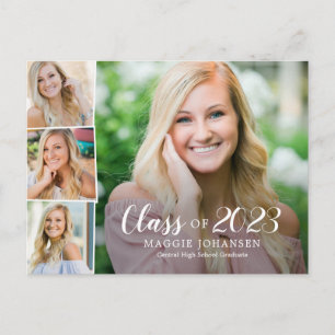 Carte Postale Photographies Graduation Announcement Postcard