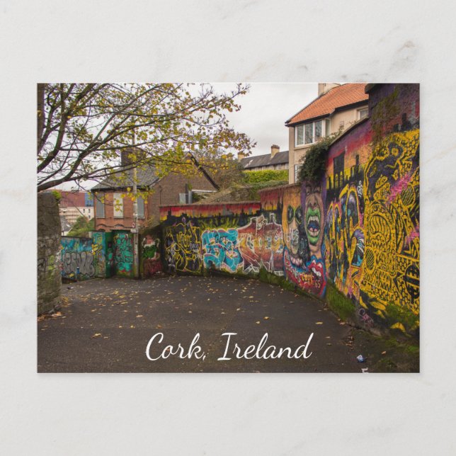 Carte postale Photographique Cork Ireland Street A (Devant)