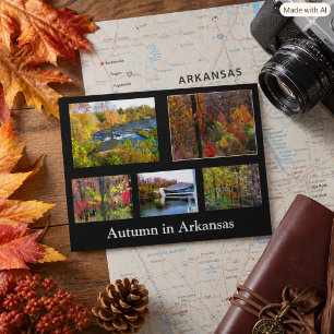 Carte postale photographique de l'automne en Arkan