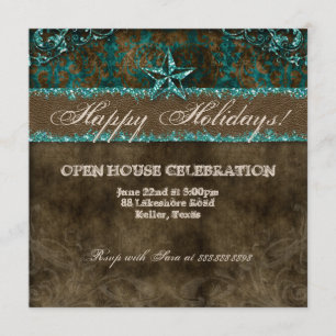 Carte postale photographique de Noël Western Vinta