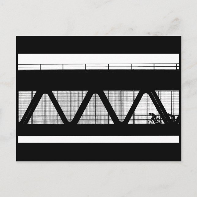 Carte postale photographique en noir et blanc de p (Devant)