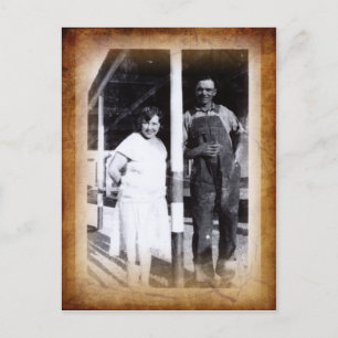 Carte postale photographique vintage