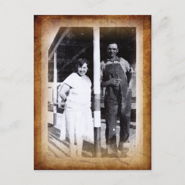 Carte postale photographique vintage (Devant)