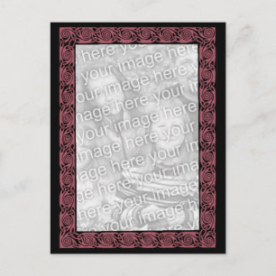 Carte Postale Photos de conception de noeuds celtiques de prune