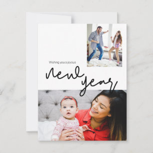 Carte Postale Photos de Coutume Moderne de Bonne Année