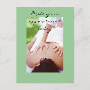 Carte Postale Photos de massage et de carrosserie