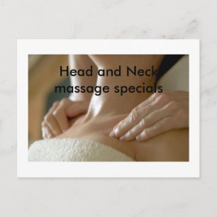Carte Postale Photos de massage et de carrosserie