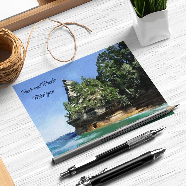 Carte Postale Photos De Rocks Dans Le Michigan (Créateur téléchargé)