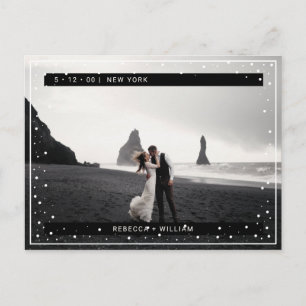 Carte Postale Photos d'hiver des lacs de neige Enregistrer la da