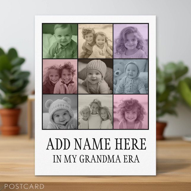 Carte Postale Photos Filtre Automatique - Dans Mon ère Grand-Mèr (Funny Photo Postcard)