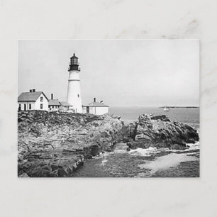 Carte Postale Photos magnifiques du phare Vintage - Ajouter du t