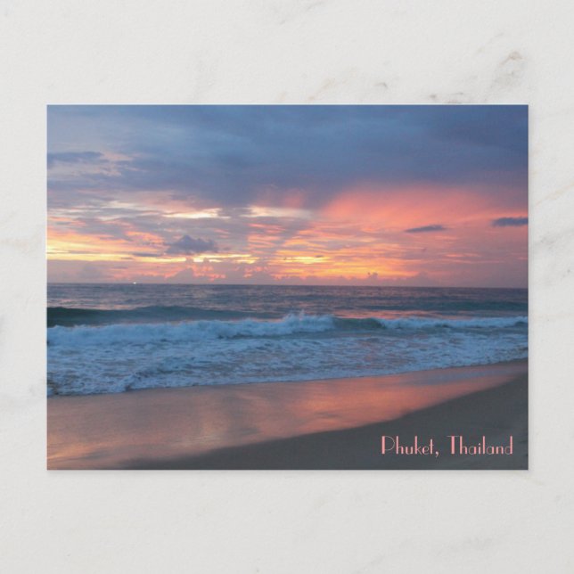 Carte Postale Phuket, Thaïlande (Devant)