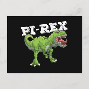 Carte Postale Pi Rex Day Dinosaure Mathématiques mathématiques