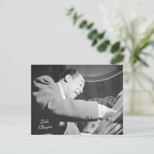 Carte Postale Pianiste de jazz Duke Ellington