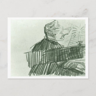 Carte Postale Pianiste, Vincent van Gogh Fine Art