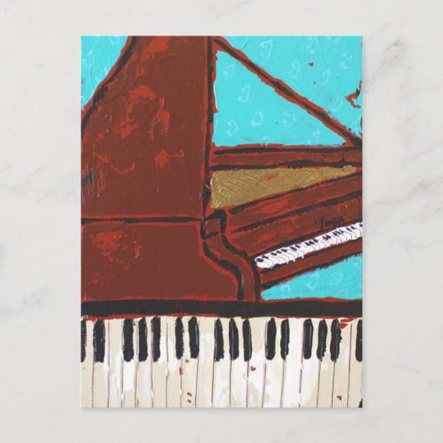 Carte postale piano (Devant)