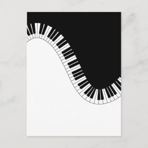 CARTE POSTALE PIANO