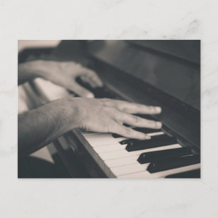 Carte Postale Piano génial