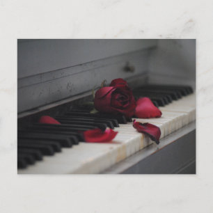 Carte Postale Piano Keys