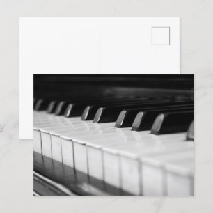 Carte Postale Piano macro closeuse
