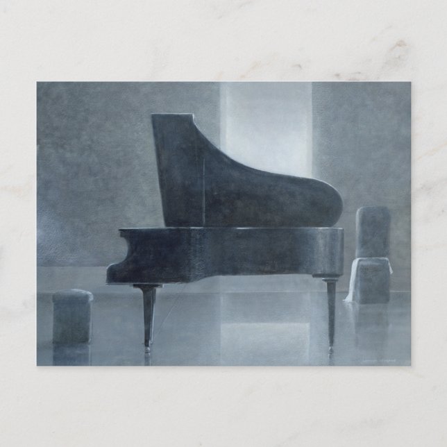 Carte Postale Piano noir 2004 (Devant)