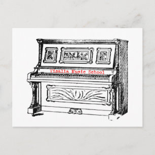 Carte postale Piano VMS
