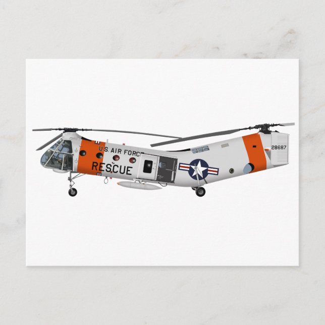 Carte Postale Piasecki H-21 Workhorse 457457 (Devant)