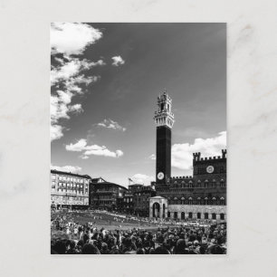 Carte Postale Piazza del Campo, Sienne.Italie