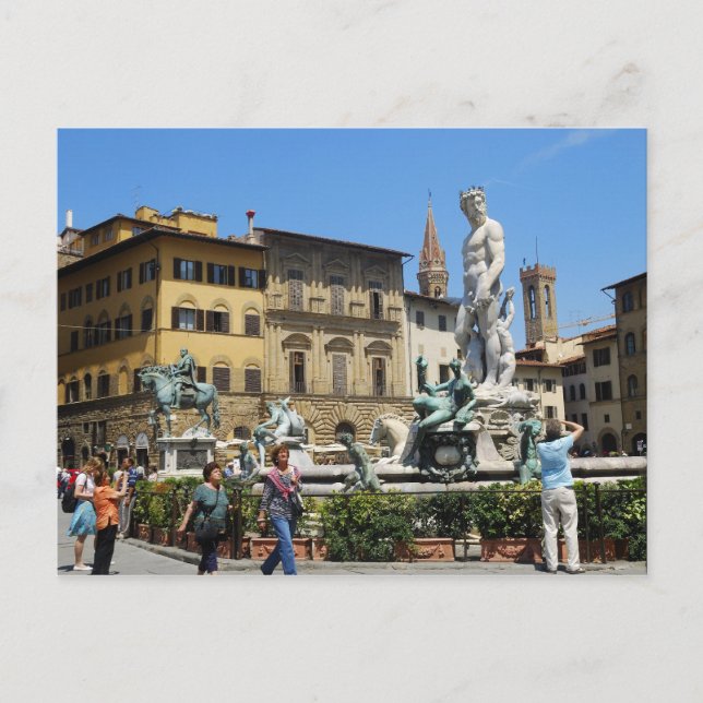 Carte postale Piazza della Signoria (Devant)