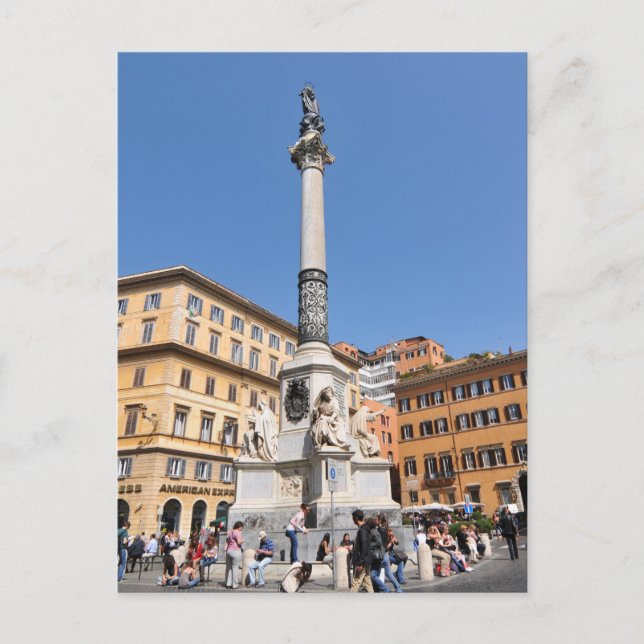 Carte Postale Piazza Navona à Rome, Italie (Devant)