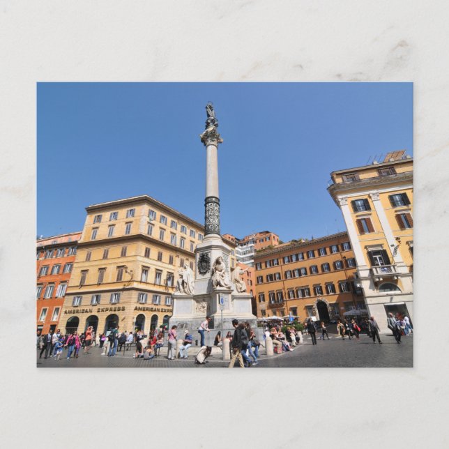 Carte Postale Piazza Navona à Rome, Italie (Devant)
