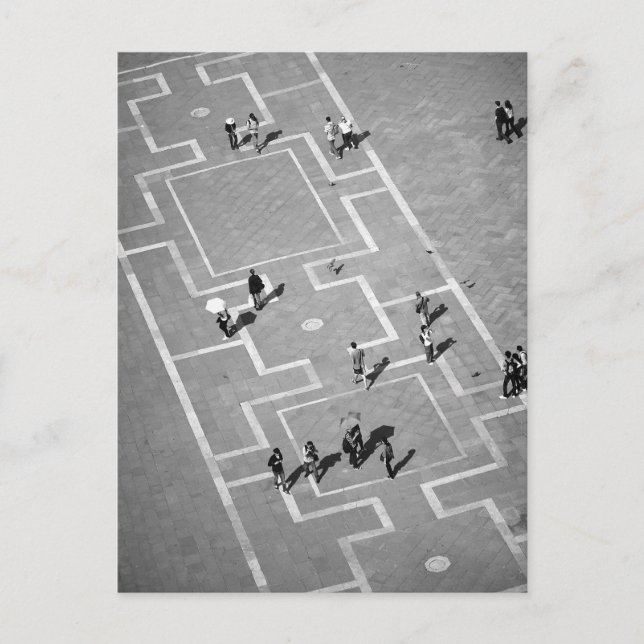 Carte postale Piazza San Marco (Devant)