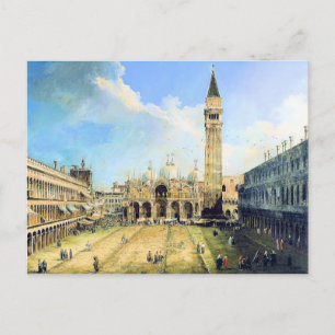 Carte Postale Piazza San Marco Venice