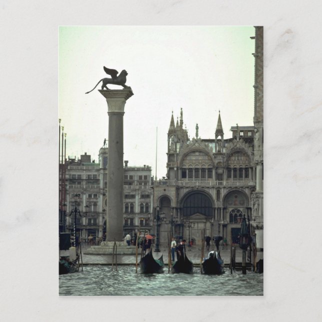 Carte Postale Piazza San Marco, Venise, Italie (Devant)