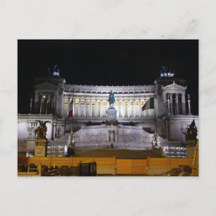 Carte Postale Piazza Venezia la nuit