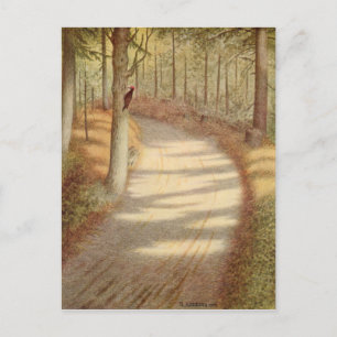 Carte Postale Pic de bois par Theodor Severin Kittelsen