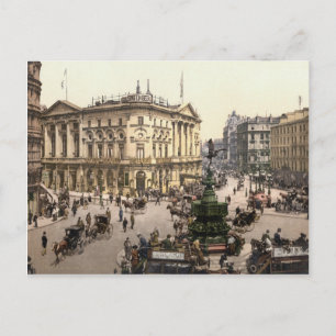 Carte Postale Picadilly Circus, Londres c.1895