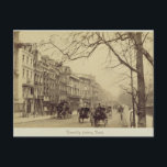 Carte Postale Piccadilly facing East (sepia photo)<br><div class="desc">Image : 244748 Piccadilly face à l'est,  (photo sépia). Photographe anglais,  (19ème siècle). Collection Privée,  Collection Stapleton. Art,  Art.</div>