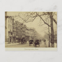 Piccadilly facing East (sepia photo)