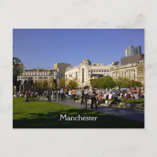 Carte Postale Piccadilly Gardens, Manchester