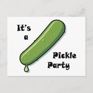 Carte Postale Pickle Party