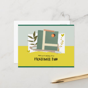 Carte Postale Pickleball