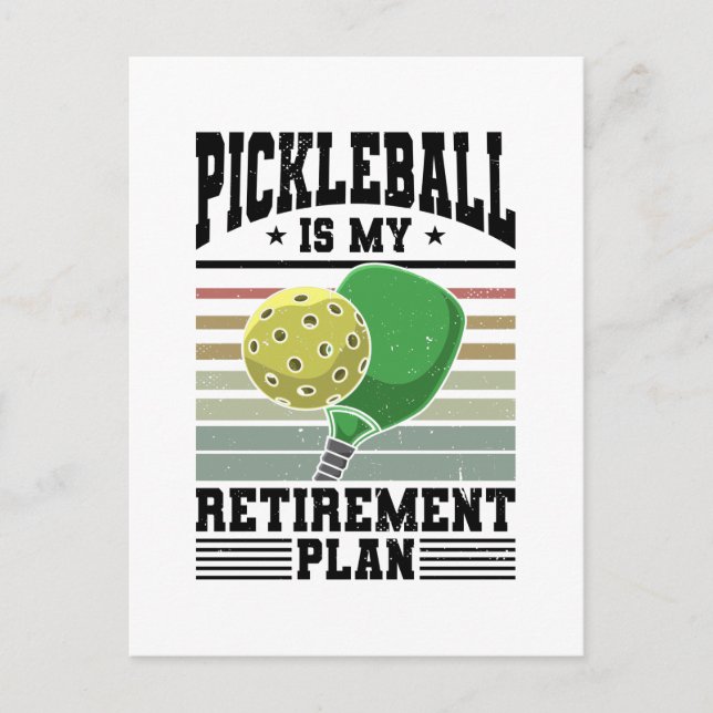 Carte Postale Pickleball (Devant)