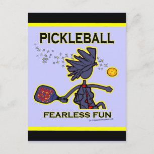 Carte Postale Pickleball Fearless