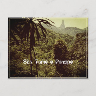 Carte Postale Pico+ Cão Grande - São Tomé et Príncipe