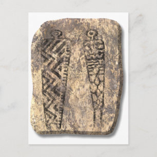 Carte Postale Pictographe homme