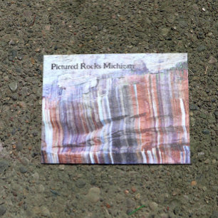 Carte Postale Pictured Rocks National Lakeshore Michigan