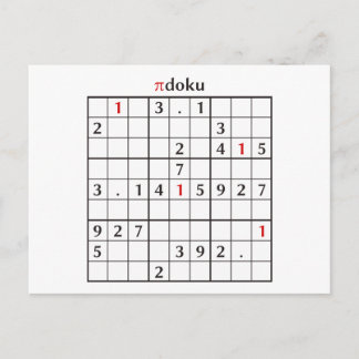Carte Postale pidoku